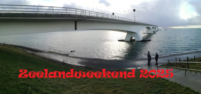 Zeelandweekend 2025 vrijdag 20 juni t/m maandag 23 juni